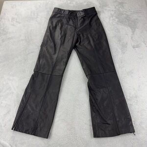 Danier Leather Flared Pants Women's Size 4 US